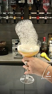 Screen shots, break down and information from video 'How to make an edible cloud machine@